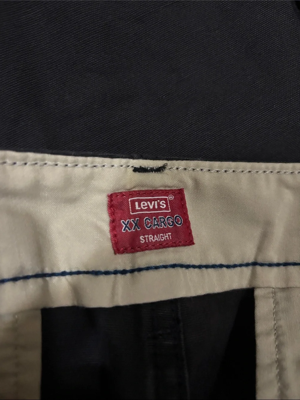 Levi's Men's Black Cargo Utility Pants